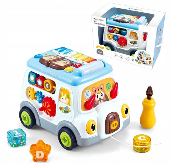 Multi-functional Musical Activity Toy car for Babies