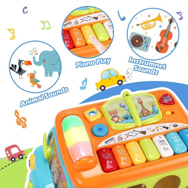Multi-functional Musical Activity Toy car for Babies - Image 5