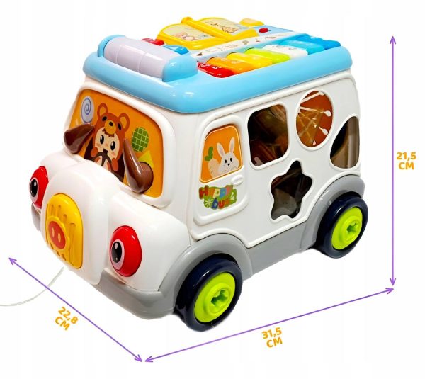 Multi-functional Musical Activity Toy car for Babies - Image 2