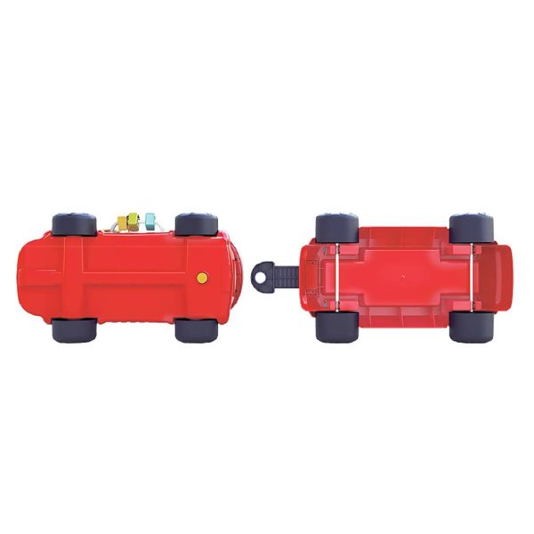 Musical Ride & Push Walker Train Toy with Light & Detachable Trailer - Image 8