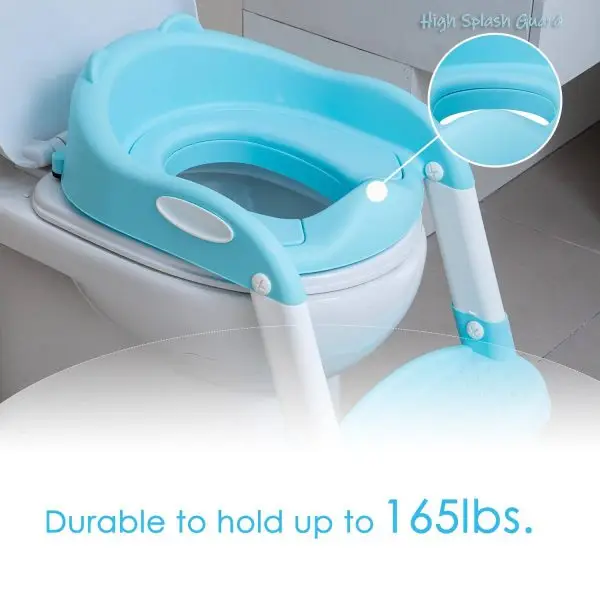 Foldable Potty Training Seat with Step Stool for Children - Image 4