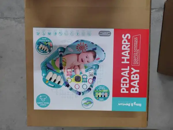 Baby Play Mat & Activity Gym with Detachable Piano, Music & Tummy Time Mirror - Image 7