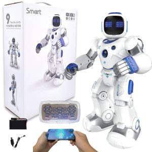 App-Controlled Smart Robot Toy with Flexible Joints & Emojis