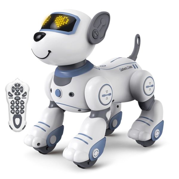 Remote Control Smart Robot Dog Toy with LED Eyes