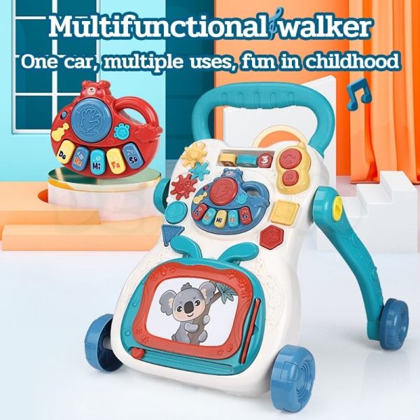3-in-1 Multi-functional Baby Walker & Activity Center - Image 3