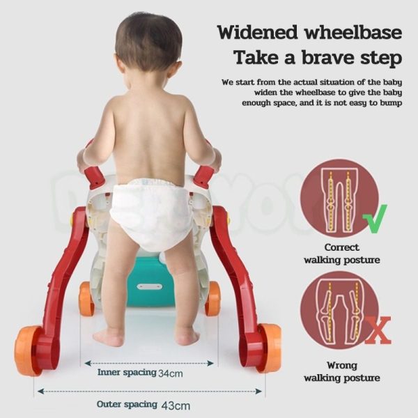 3-in-1 Multi-functional Baby Walker & Activity Center - Image 8