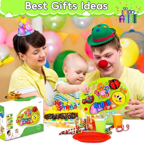 Interactive Baby Musical Piano Keyboard Toy with Animal Sounds & Learning Modes - Image 6
