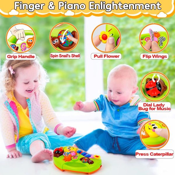Interactive Baby Musical Piano Keyboard Toy with Animal Sounds & Learning Modes - Image 4