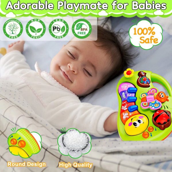 Interactive Baby Musical Piano Keyboard Toy with Animal Sounds & Learning Modes - Image 3