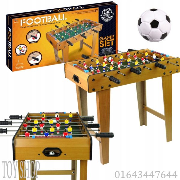 Classic Tabletop Foosball / Soccer Game Table - Image 8