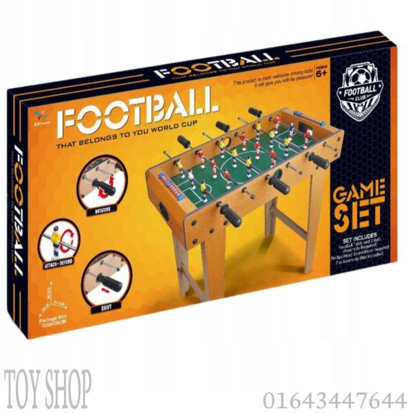 Classic Tabletop Foosball / Soccer Game Table - Image 6