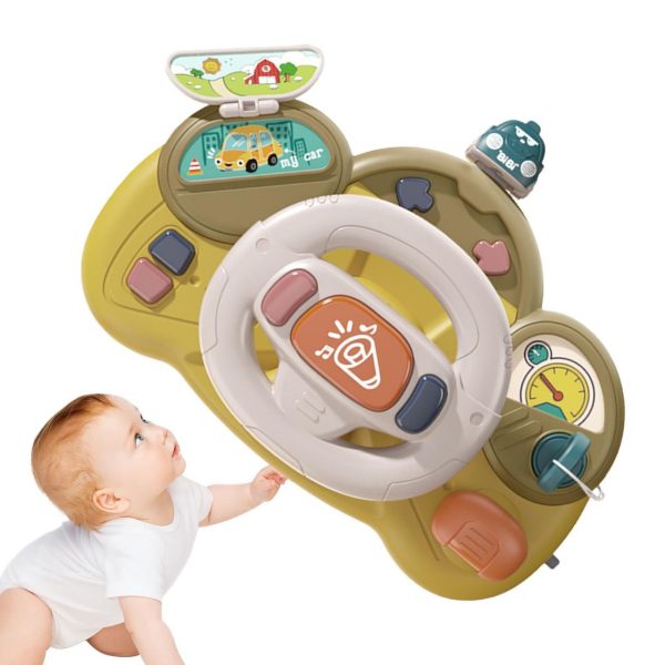Interactive Baby Driving Simulator Steering Wheel Toy with Lights & Sounds - Image 5