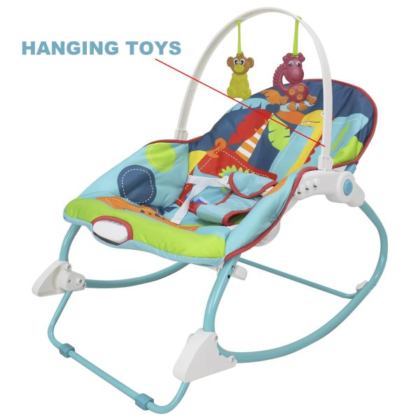 2 in 1 Rocker Bouncer & Feeding Chair - Image 10