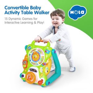 Hola 2107 Convertible Baby Activity Table Walker