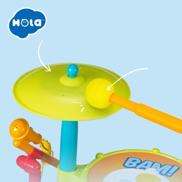 Hola Banging Bopping Drum Set 3130 - Image 6