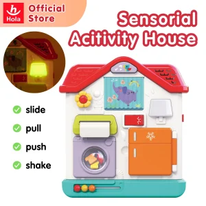 Hola HE898600 Montessori Sensorial Activity Toy House
