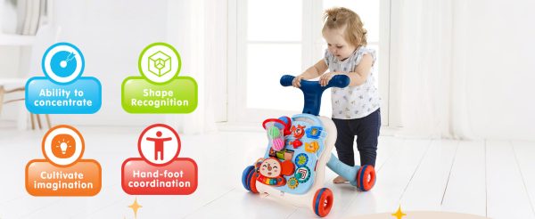 Huanger 2-in-1 Push Walker - Image 3