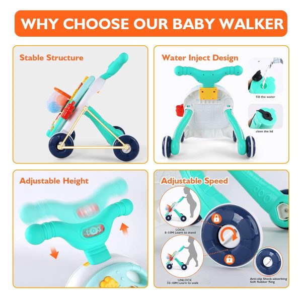 2-in-1 Sit to Stand Learning Walker - Image 6