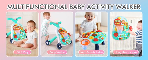 2-in-1 Sit to Stand Learning Walker - Image 3