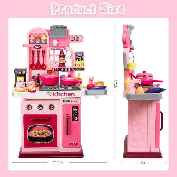 Kitchen-Playset-53pcs-Cooking-Realistic-Sounds 008-969A - Image 3