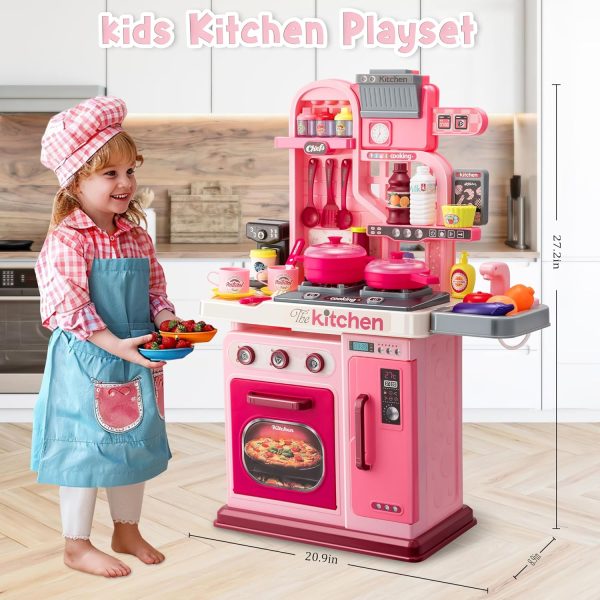 Kitchen-Playset-53pcs-Cooking-Realistic-Sounds 008-969A - Image 2