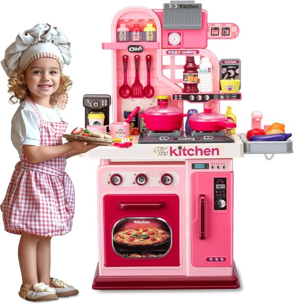 Kitchen-Playset-53pcs-Cooking-Realistic-Sounds 008-969A - Image 6