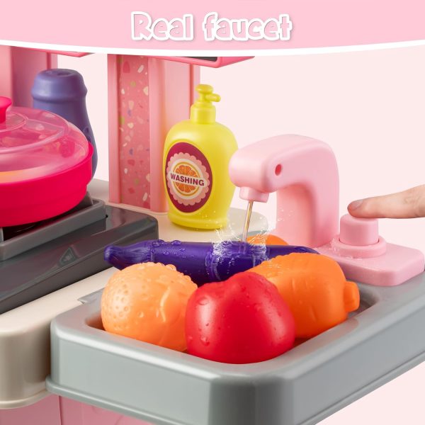 Kitchen-Playset-53pcs-Cooking-Realistic-Sounds 008-969A - Image 4
