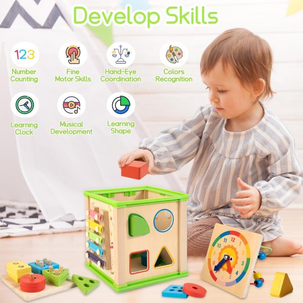 Activity Wooden Toys 7 in 1 - Image 7