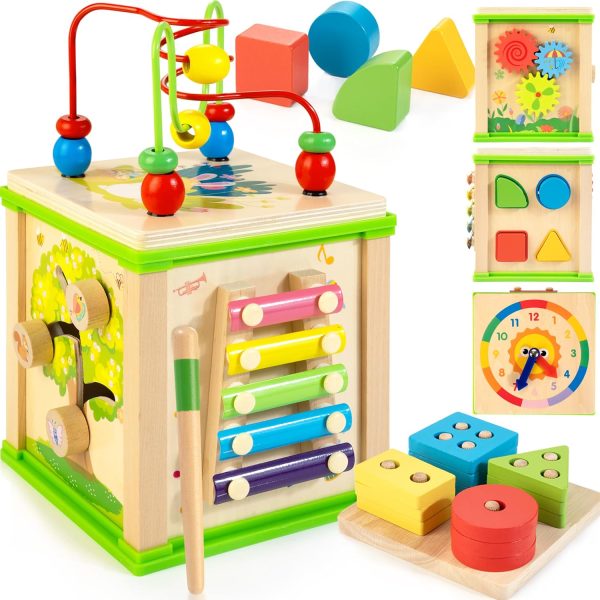 Activity Wooden Toys 7 in 1 - Image 2