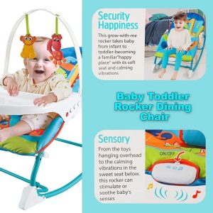 2 in 1 Rocker Bouncer & Feeding Chair