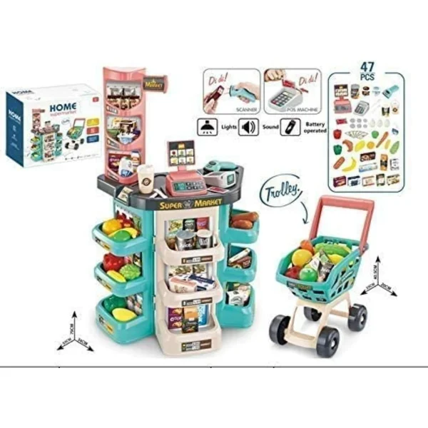 Home Super Market Toy 668-76 - Image 3