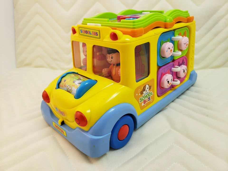 HOLA All-in-1 Musical School Bus Toy 796 - Image 11