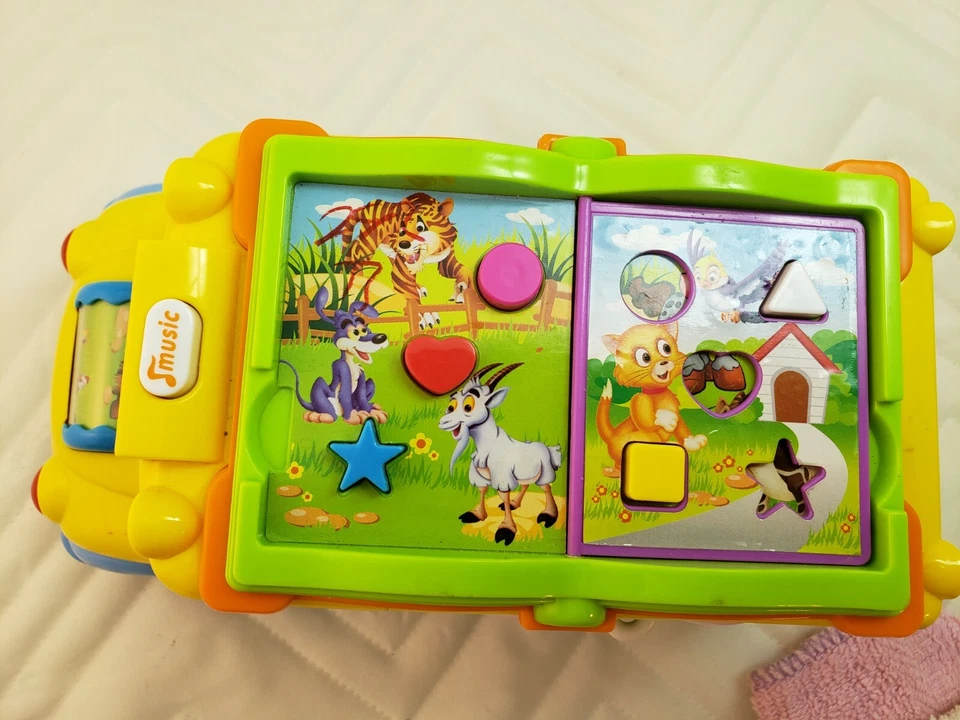 HOLA All-in-1 Musical School Bus Toy 796 - Image 10