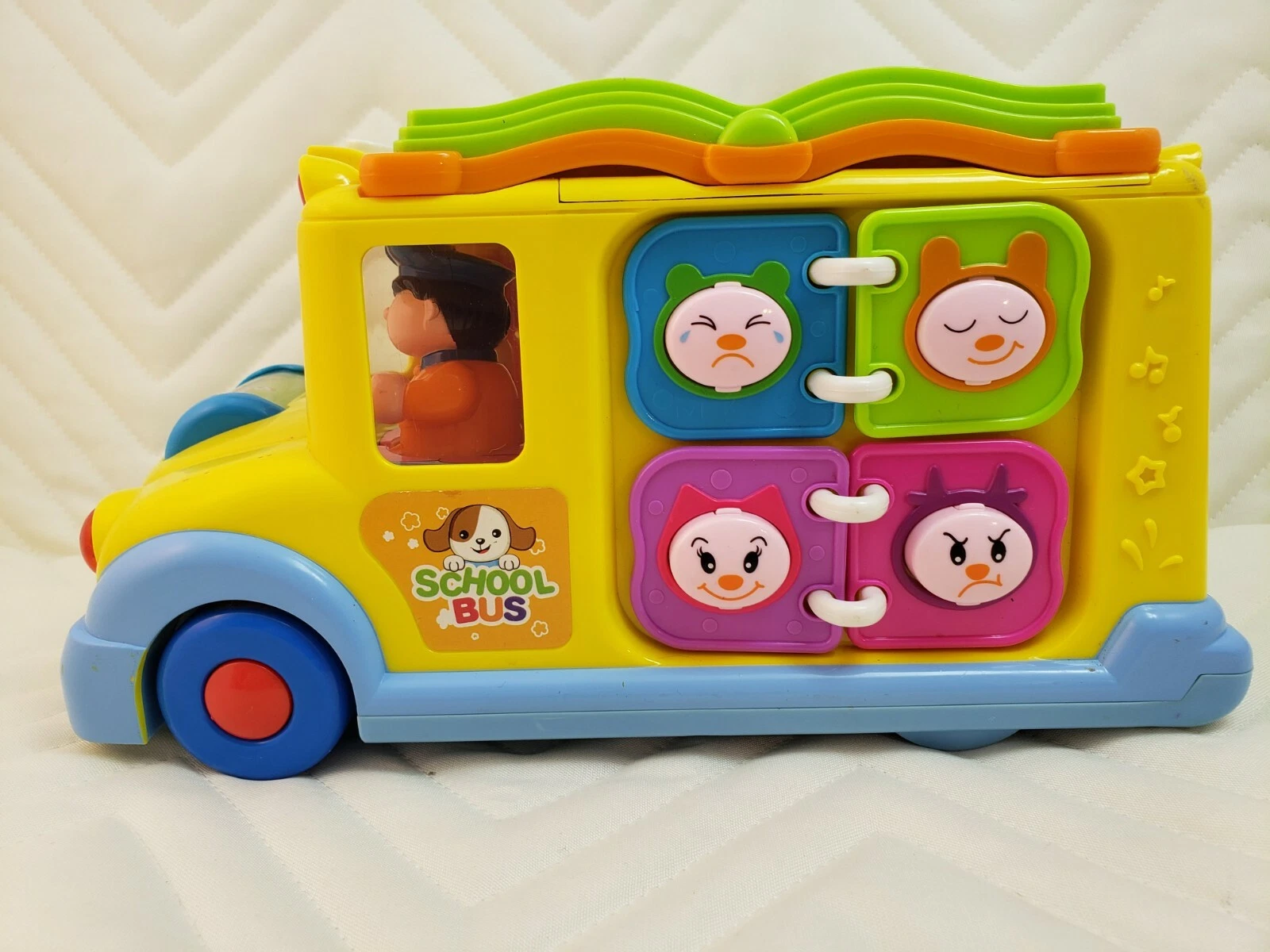 HOLA All-in-1 Musical School Bus Toy 796 - Image 12