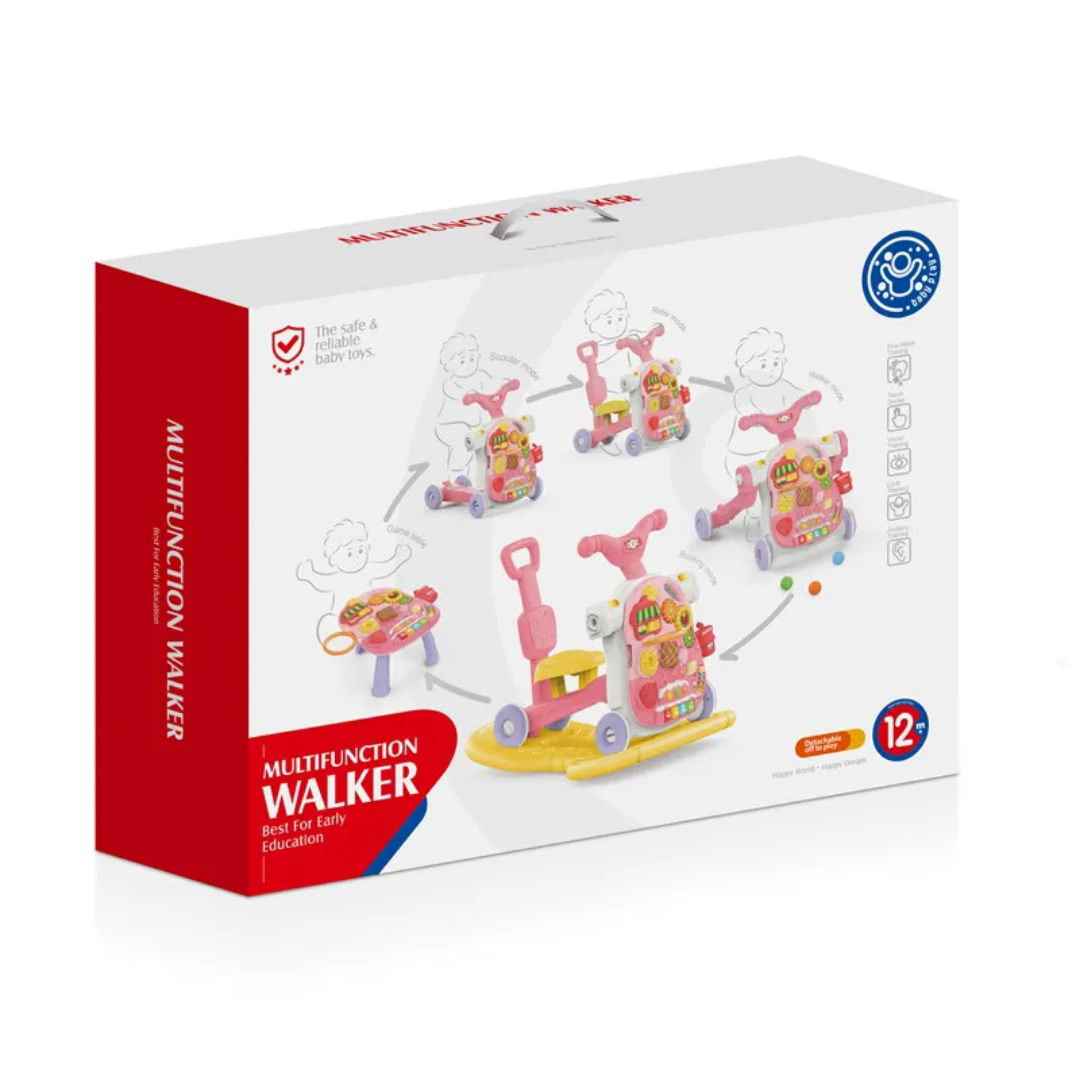 HUANGER 5-in-1 Multi-Function Baby Walker and Activity Center - Image 3