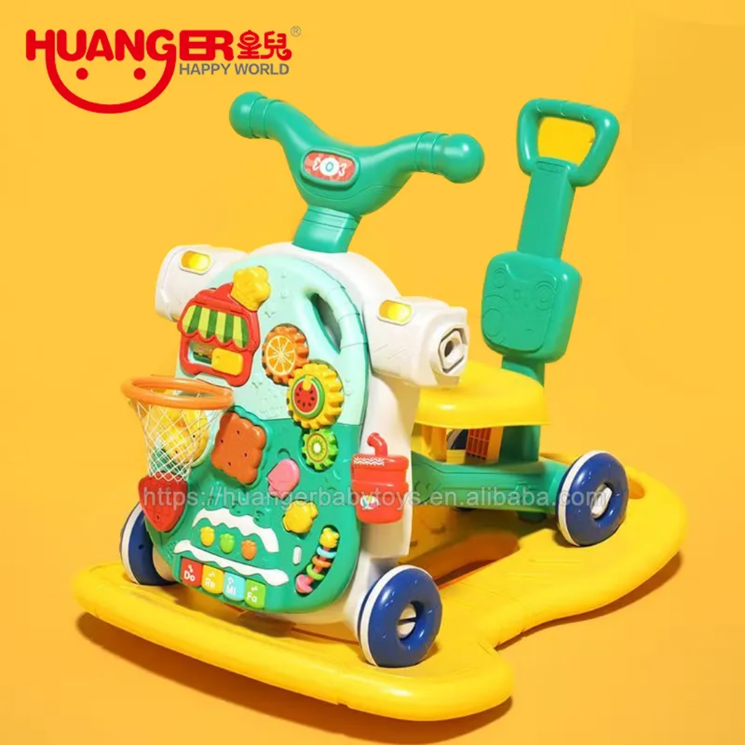 HUANGER 5-in-1 Multi-Function Baby Walker and Activity Center - Image 12