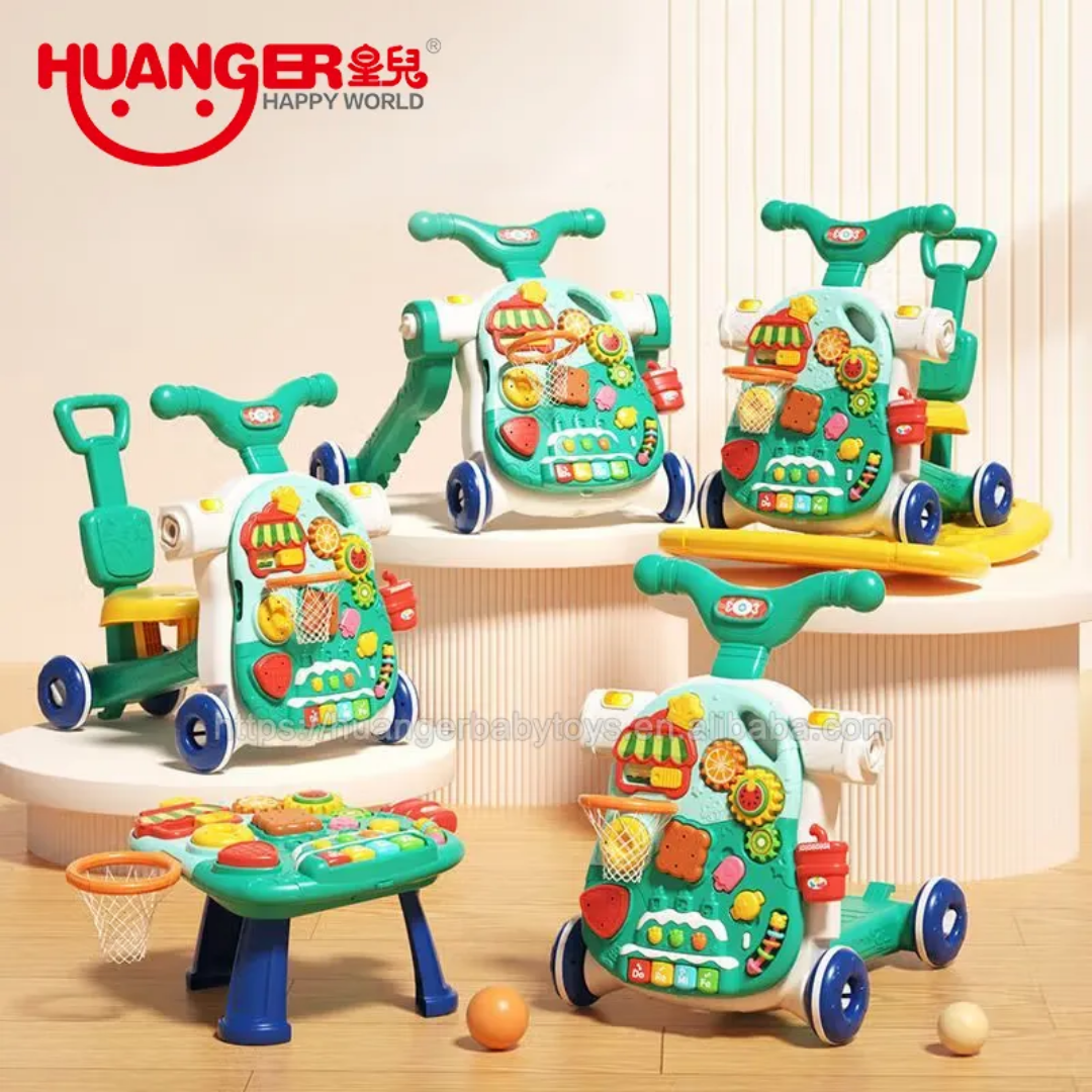 HUANGER 5-in-1 Multi-Function Baby Walker and Activity Center - Image 6