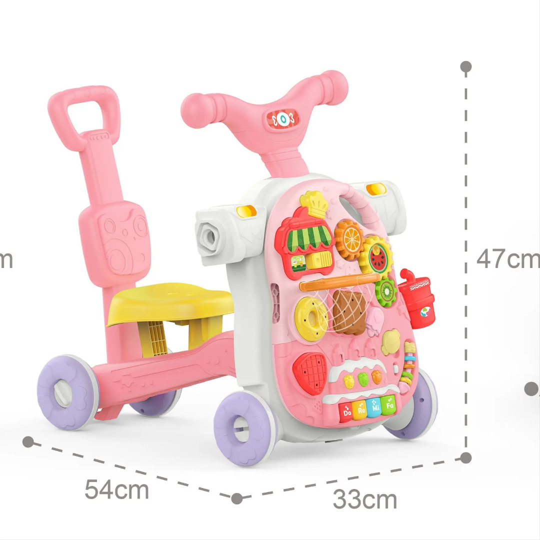 HUANGER 5-in-1 Multi-Function Baby Walker and Activity Center - Image 7