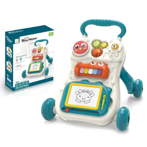 Baby Early Education Music Walker with Doodle Board (180 Nursery Rhymes)