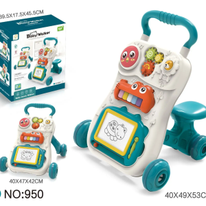 2-in-1 Baby Music Walker and Ride-On Scooter (NO: 950)