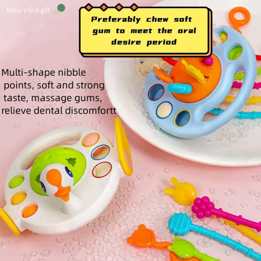 Multi-Sensory Astronaut Rattle with Flexible Fingers. - Image 7