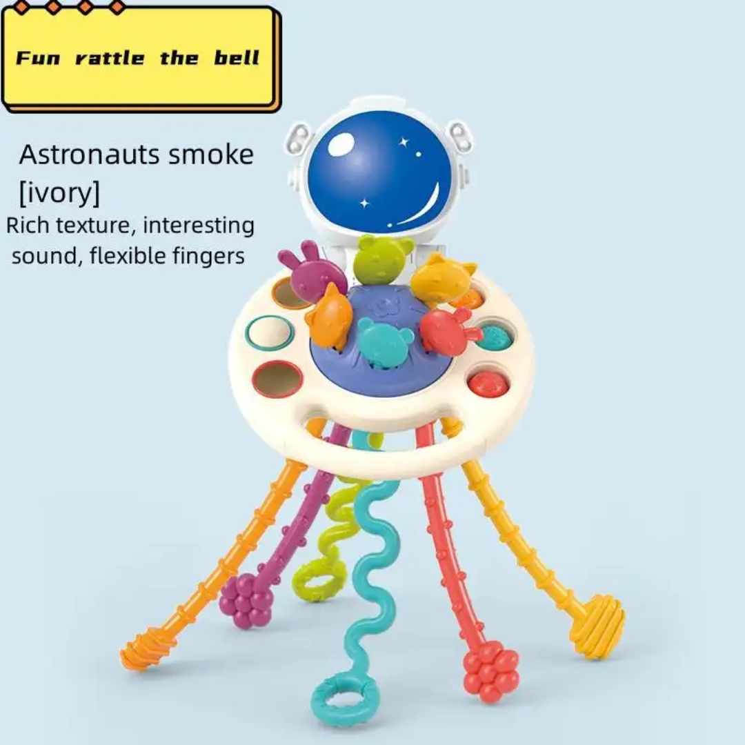 Multi-Sensory Astronaut Rattle with Flexible Fingers. - Image 8
