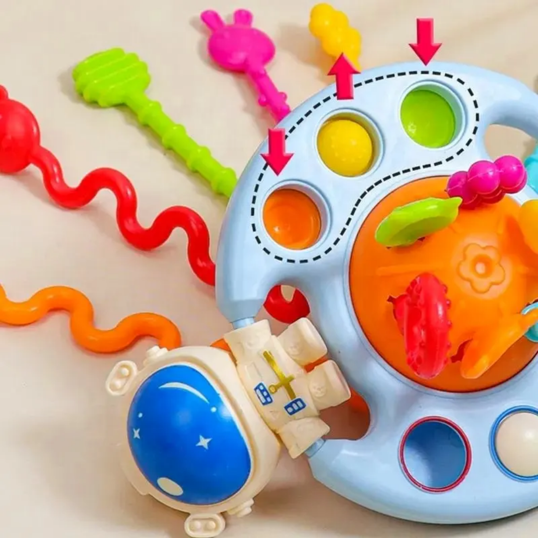 Multi-Sensory Astronaut Rattle with Flexible Fingers. - Image 10