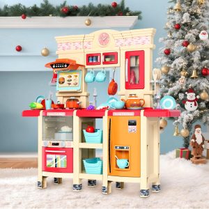 Deluxe Roast Chicken Kitchen Play Set with Sound & Light