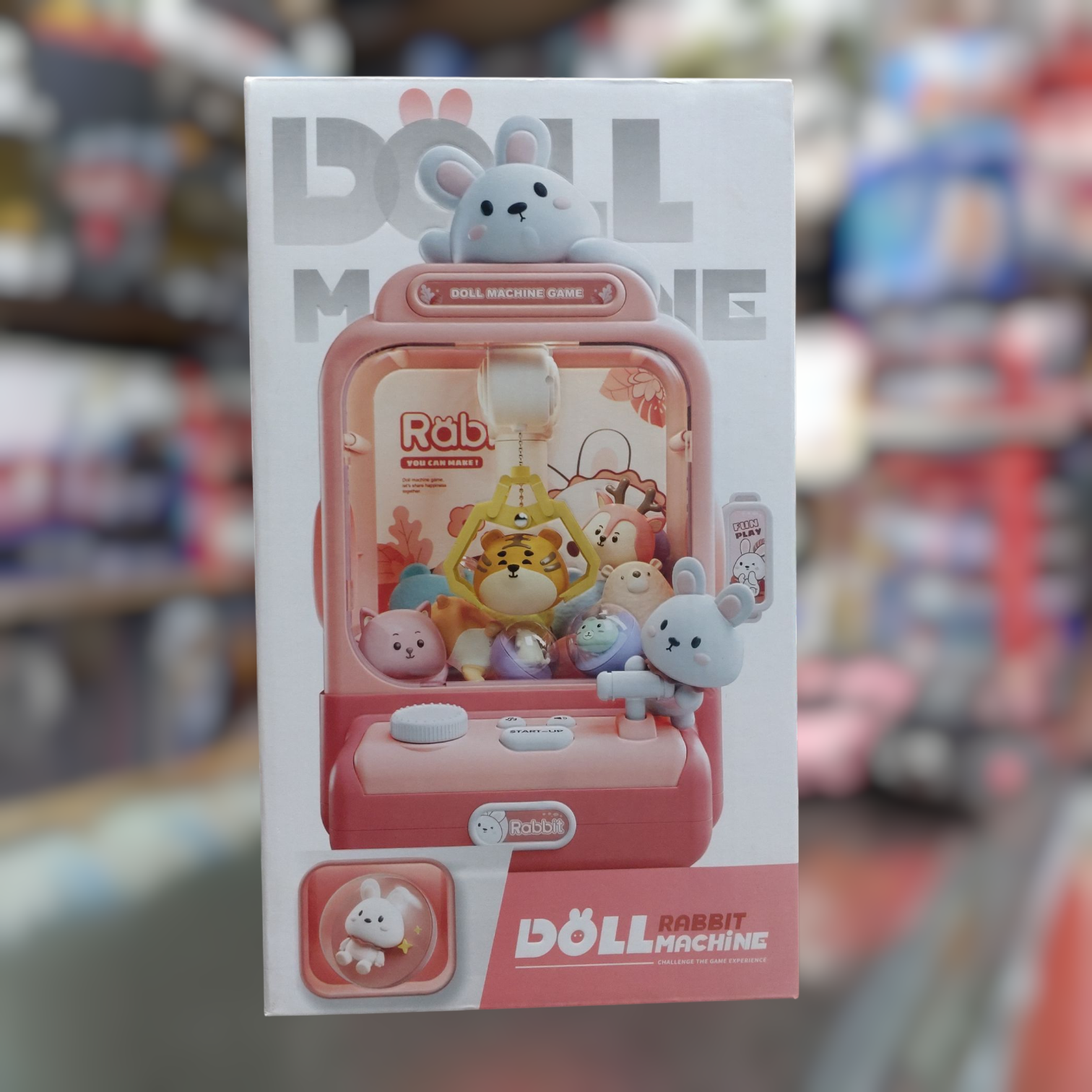 Rabbit Doll Machine Game (Mini Claw Machine)