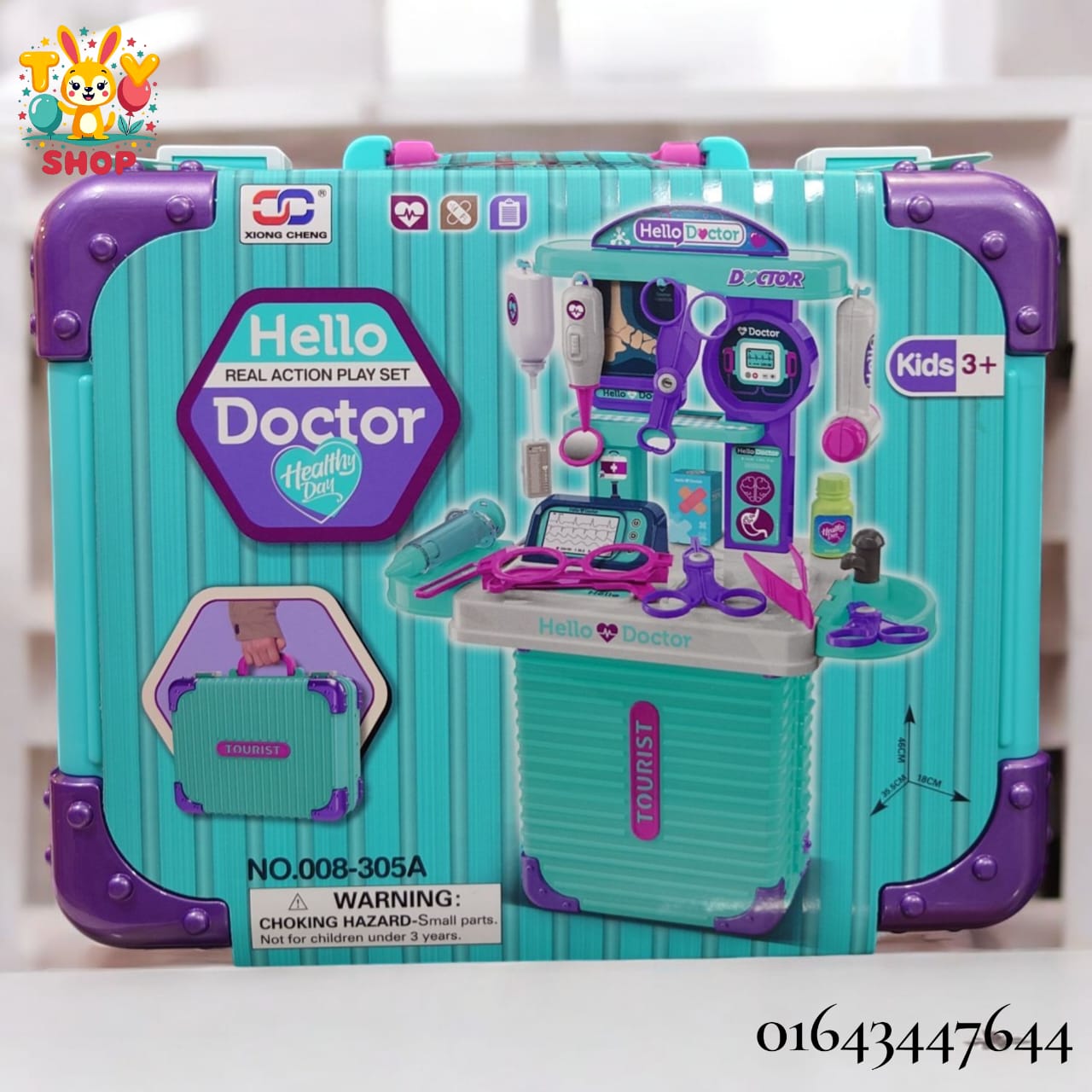 Hello Doctor" Healthy Day Real Action Play Set