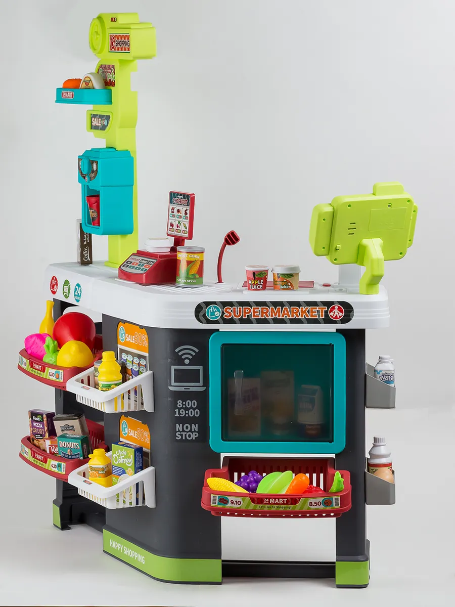 Kids' Market Store Play Set (81 Pcs) - Image 3