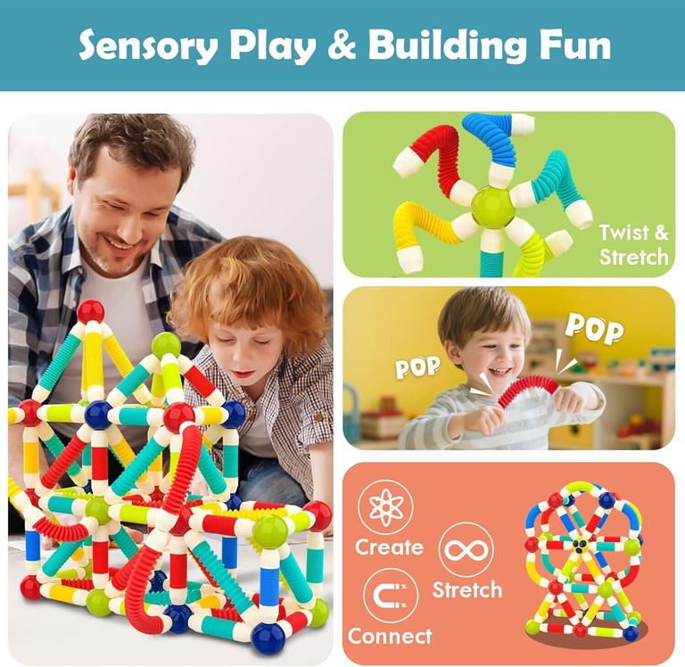 Sensory Play & Building Fun Blocks