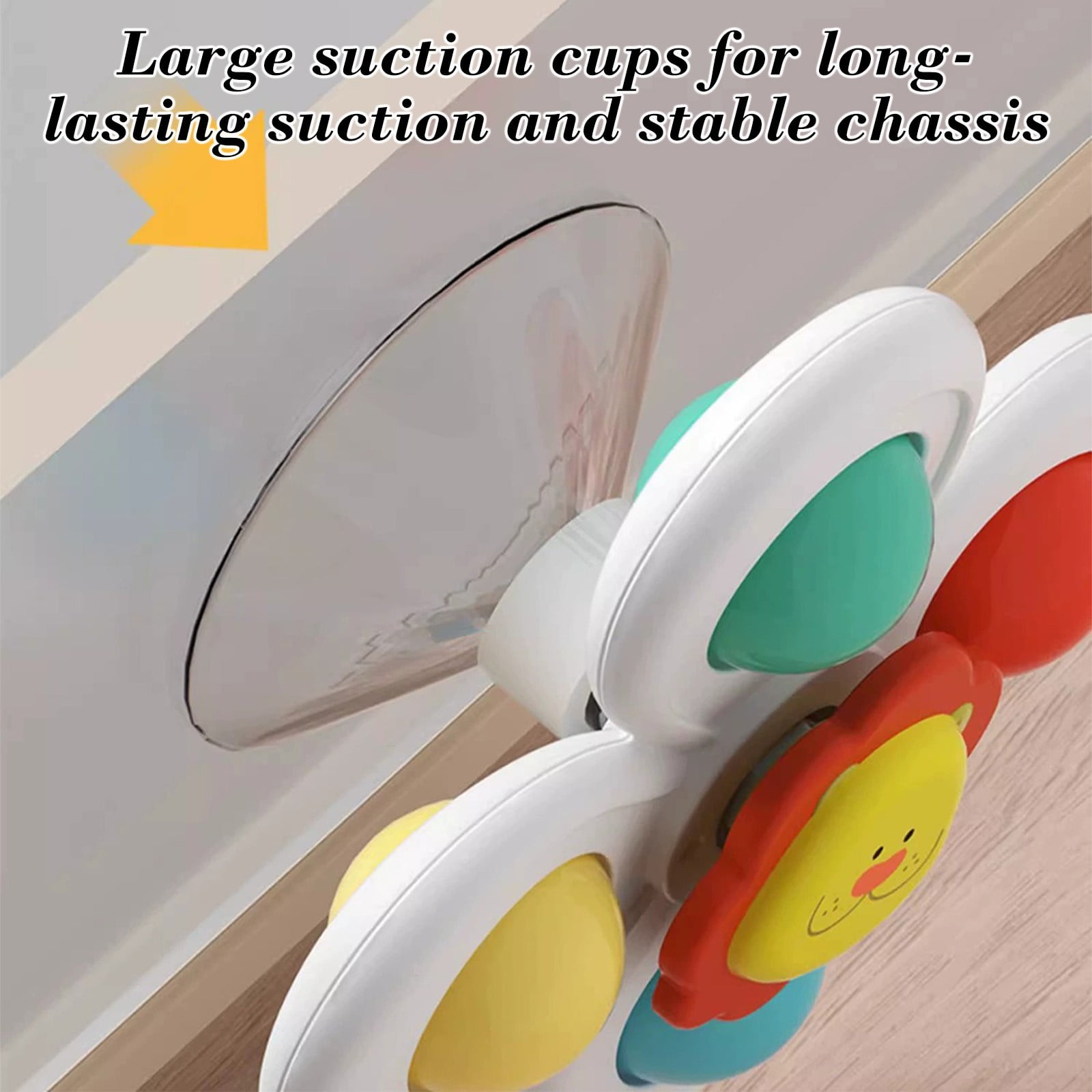 Spin & Pop Trio: Animal-Themed Suction Cup Sensory Spinners - Image 6