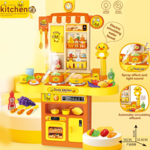 Little Chef Duck Kitchen Playset –44-Piece